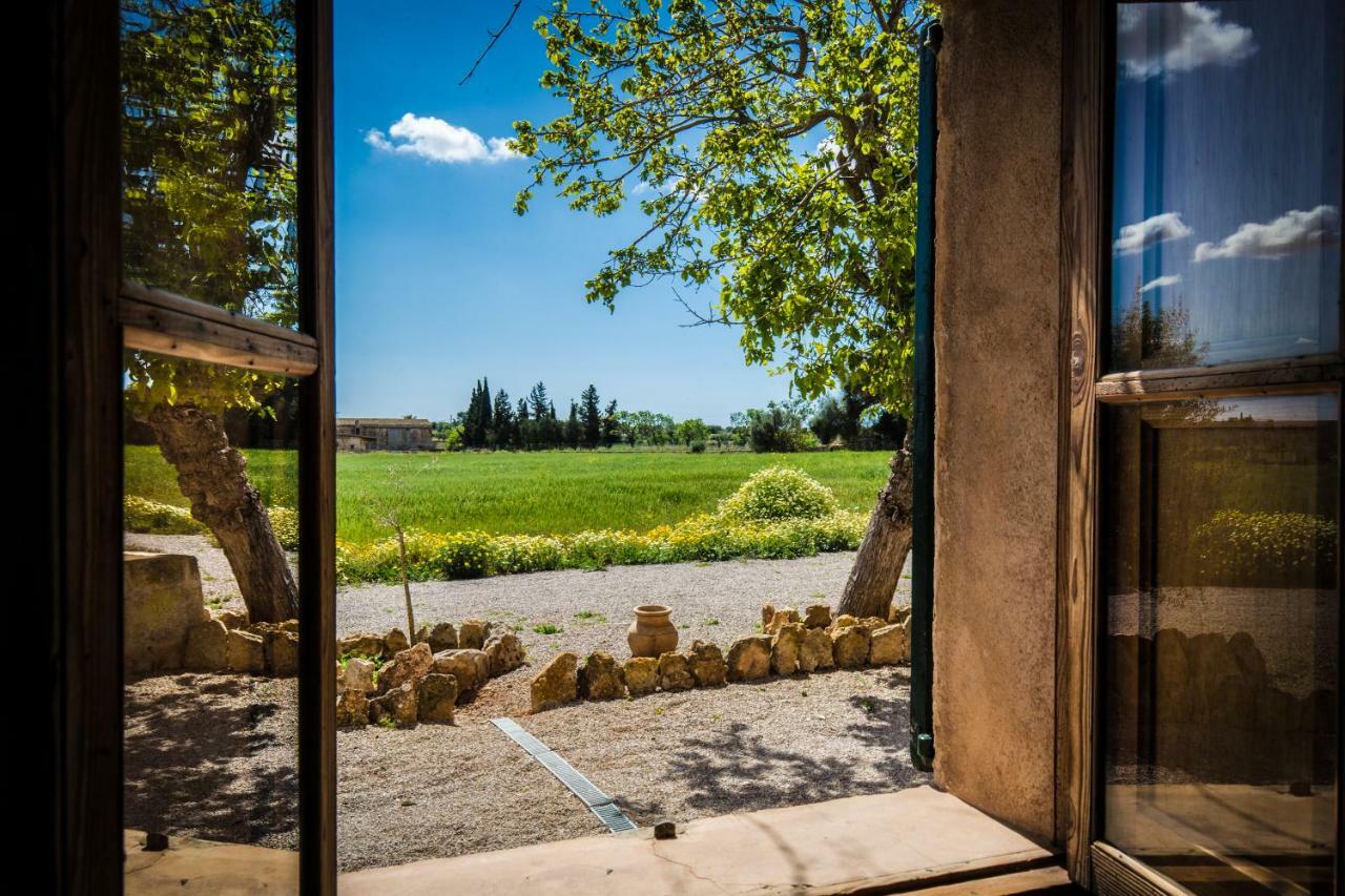 Finca Agroturismo Sa Cova Den Borino كامبوس المظهر الخارجي الصورة