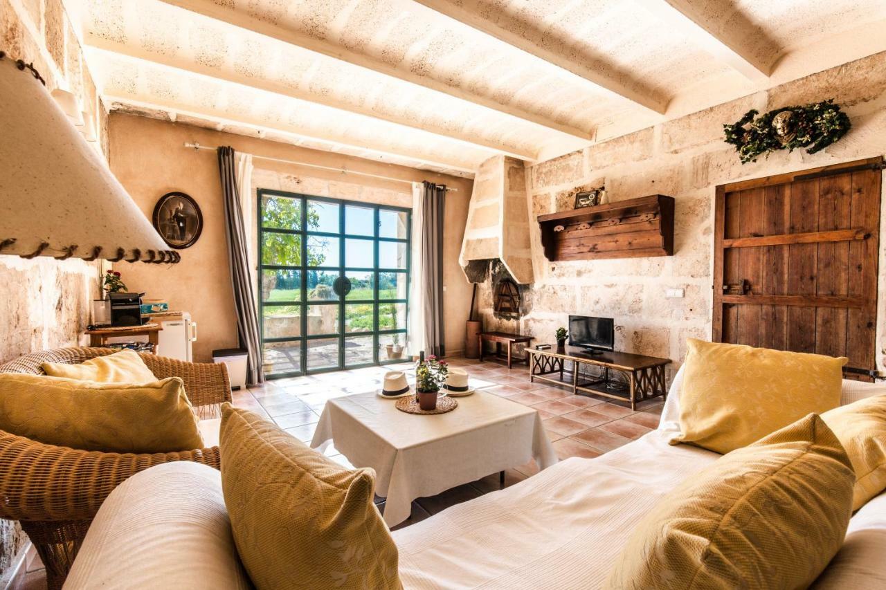 Finca Agroturismo Sa Cova Den Borino كامبوس المظهر الخارجي الصورة